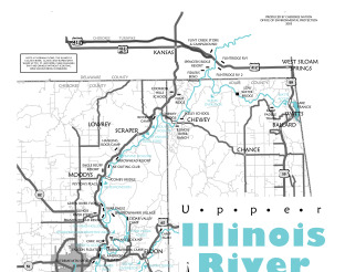 View Illinois River Map